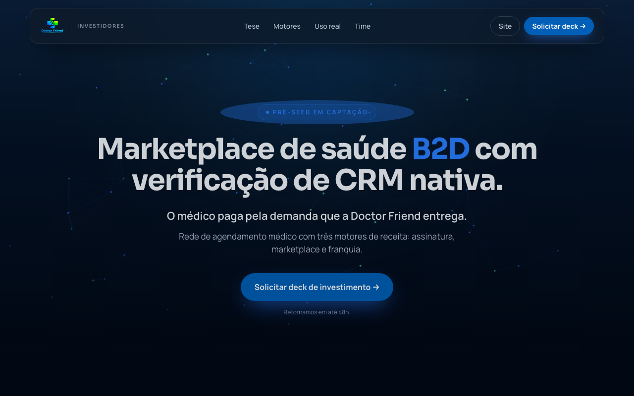 Doctor Friend · Investidores