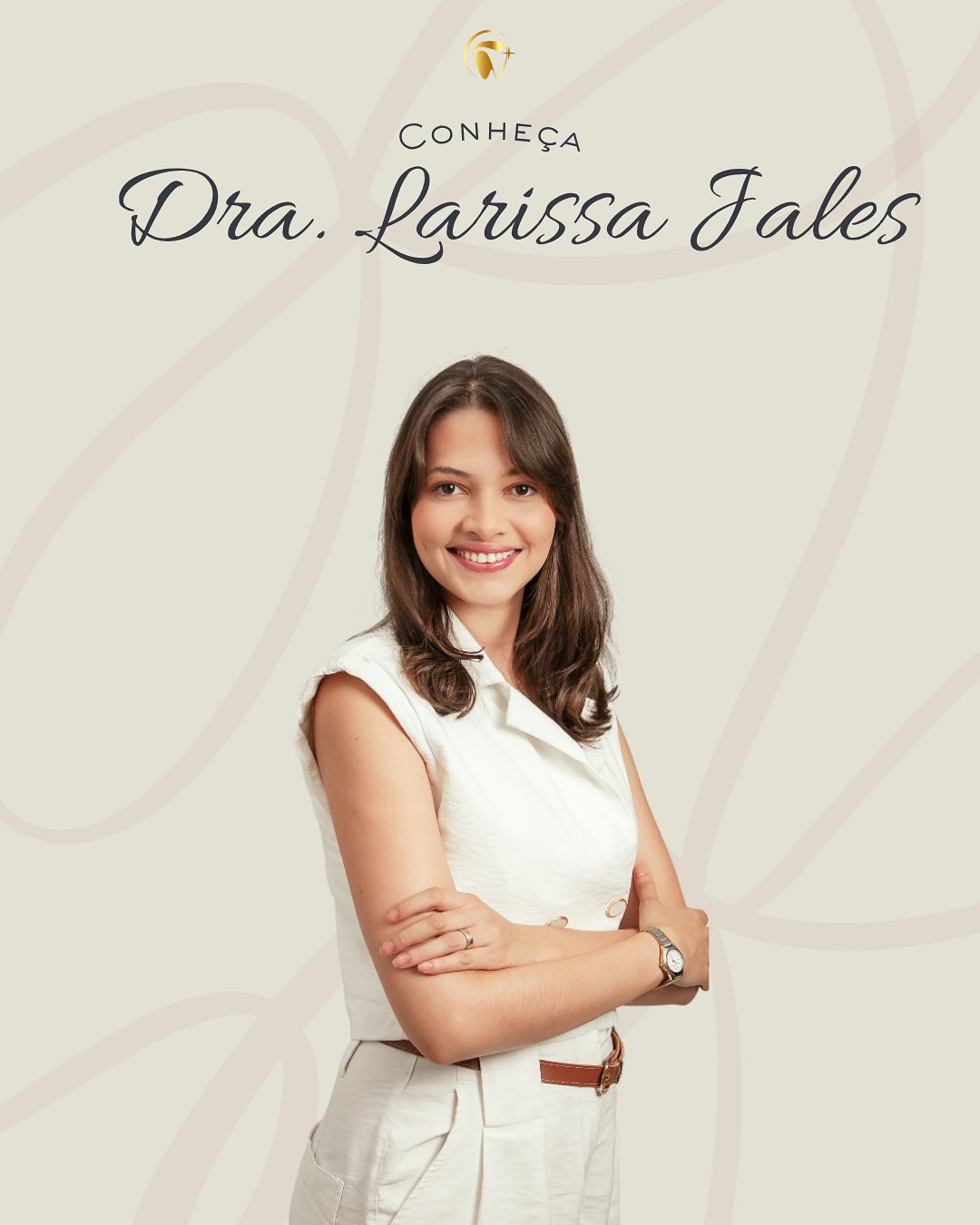 Dra. Larissa Jales, cirurgiã-dentista da WL Odontologia